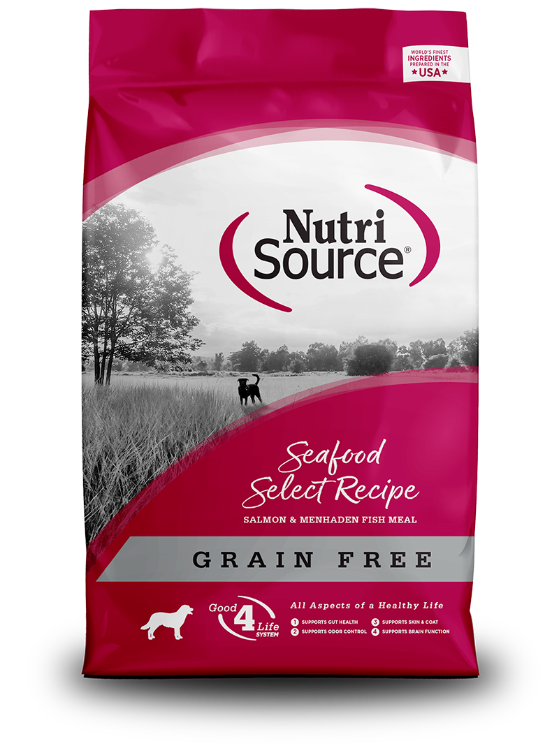 NutriSource Seafood Select Grain Free Dry Dog Food Le Pup Pet