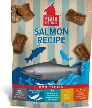 Plato Salmon Strips Dog Treats-Le Pup Pet Supplies and Grooming