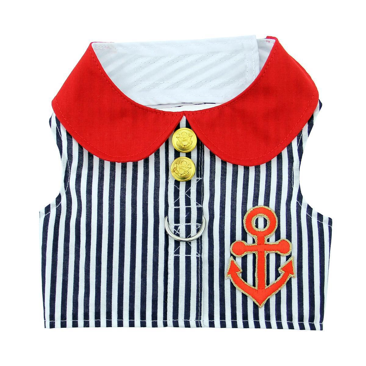 Sailor Boy Dog Tank by Dogo - Red - X-Small