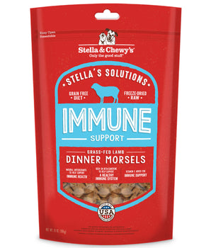 Stella & Chewy's Stella's Solutions Immune Support Freeze-Dried Raw Grass-Fed Lamb Dinner Morsels Dog Food