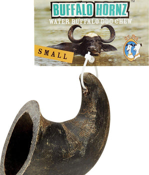 QT Dog Buffalo Hornz Water Buffalo Horn Chew Dog Treat-Le Pup Pet Supplies and Grooming