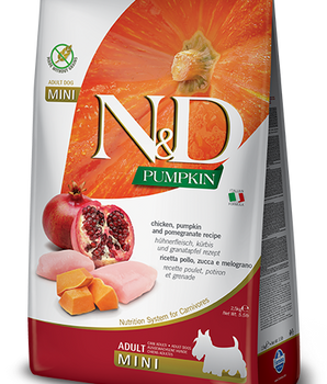 FARMINA ND Dog Pumpkin Chicken and Pomegranate MINI 5.5 Lb