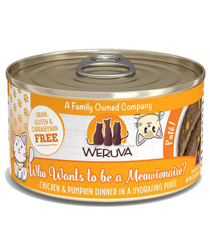 Weruva Who wants to be a Meowionaire? with Chicken and Pumpkin Canned Cat Food