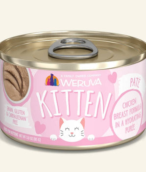 Weruva Cat Kitten Puree Chicken Breast 3oz Case