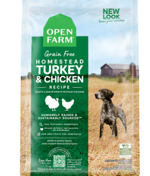 Open Farm Dog Dry GF Turkey & Chicken Homestead 4#