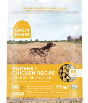 Open Farm Dog Food FD Raw Chicken Harvest 3.5 oz