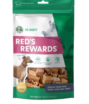 Dr. Marty Dog Treat Pork Liver 8 oz