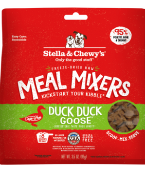 Stella & Chewy's Dog Food FD Meal Mixers Duck Duck Goose 3.5 oz