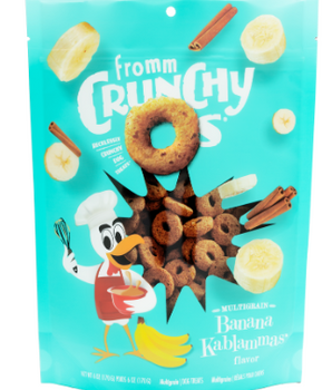 Fromm Dog Treat Crunchy O's Banana Kablammas