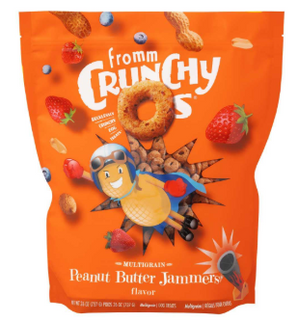 Fromm Dog Treat Crunchy O's Peanut Butter Jammies