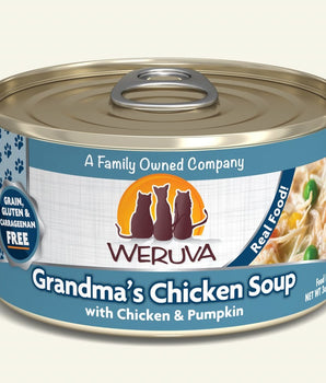 Weruva Grandma's Chicken Soup with Chicken and Pumpkin in Gravy Wet Cat Food