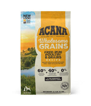 Acana Free-Run Poultry Formula Alimento seco para perros sin cereales