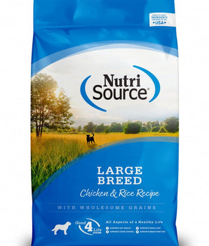 NutriSource Large Breed Adult Chicken and Rice Dry Dog Food