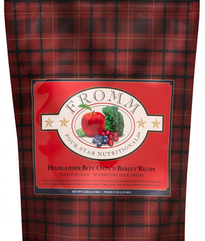 Fromm Four-Star Nutritrionals Highlander Beef, Oats, 'n Barley Recipe Dry Dog Food-Le Pup Pet Supplies and Grooming