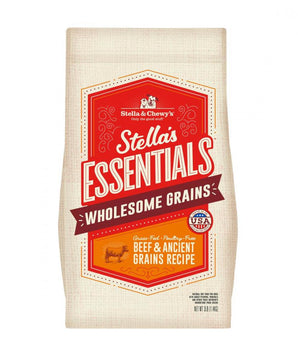 Stella &amp; Chewy's Essentials Alimentos para perros con receta de granos saludables y granos antiguos