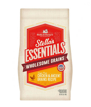 Stella &amp; Chewy's Essentials Wholesome Grains Pollo y Receta de Granos Antiguos Alimento para perros