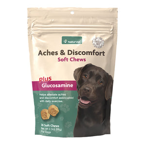 NaturVet Aches & Discomfort Dog Soft Chews Supply