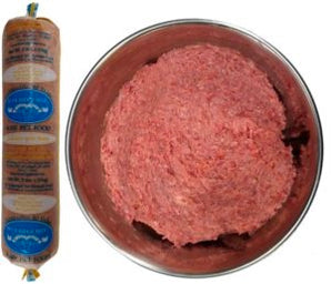 Blue Ridge Beef Pollo congelado con hueso Chub crudo sin cereales Alimento para perros y gatos