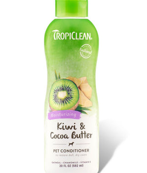 TropiClean Kiwi & Cocoa Butter Moisturizing Pet Conditioner for Dogs and Cats-Le Pup Pet Supplies and Grooming