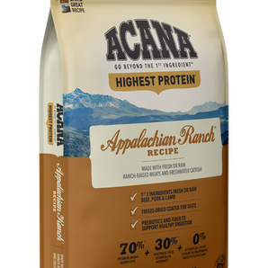 Acana Regionals Appalachian Ranch Grain-Free Dry Dog Food