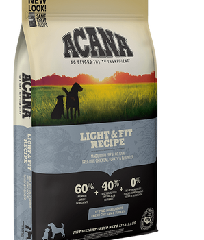 Alimento seco para perros Acana Light &amp; Fit Formula sin cereales