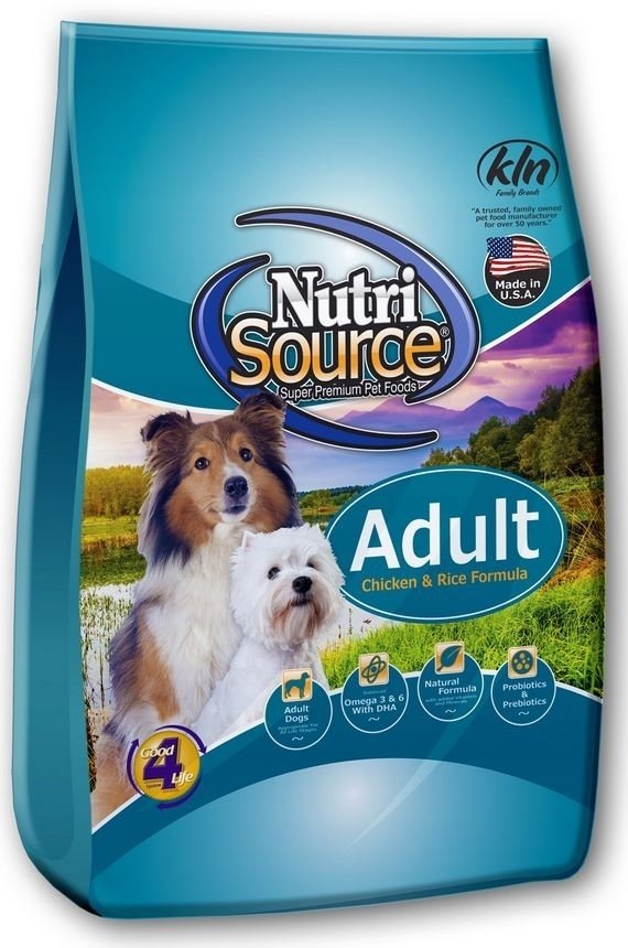 NutriSource Adult Chicken & Rice Dry Dog Food-Le Pup Pet Supplies and Grooming