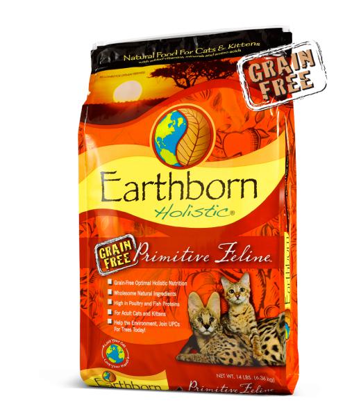 Earthborn Primitive Feline Grain-Free Dry Cat Food-Le Pup Pet Supplies and Grooming