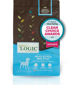 Nature's Logic Canine Sardine Feast Grain-Free Dry Kibble Dog Food-Le Pup Pet Supplies and Grooming