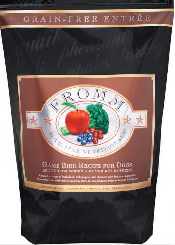 Fromm Four-Star Nutritionals Grain-Free Game Bird Recipe Dry Dog Food-Le Pup Pet Supplies and Grooming