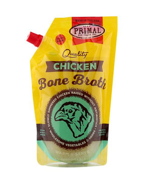 Primal Chicken Bone Broth Grain-Free Frozen Dog Food and Cat Food-Le Pup Pet Supplies and Grooming