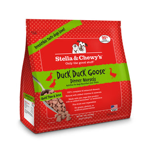 Stella & Chewy's Duck Duck Goose Grain-Free Frozen Raw Dinner Morsels Dog Food-Le Pup Pet Supplies and Grooming