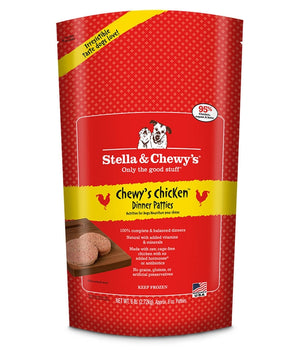 Stella & Chewy's Chewy's Chicken Grain-Free Frozen Raw Dinner Patties Dog Food-Le Pup Pet Supplies and Grooming