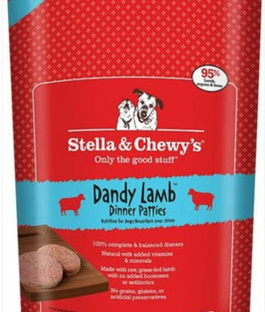 Stella & Chewy's Dandy Lamb Grain-Free Frozen Raw Dinner Patties Dog Food-Le Pup Pet Supplies and Grooming