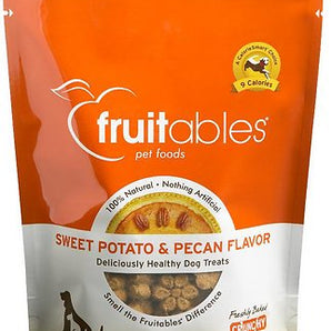 Fruitables Sweet Potato & Pecan Flavor Crunchy Dog Treats-Le Pup Pet Supplies and Grooming