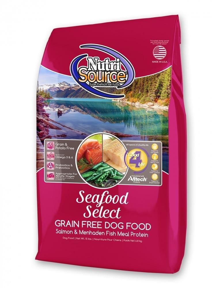 NutriSource Seafood Select Grain-Free Dry Dog Food-Le Pup Pet Supplies and Grooming