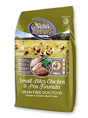 NutriSource Small Breed Bites Chicken & Pea Grain-Free Dry Dog Food-Le Pup Pet Supplies and Grooming