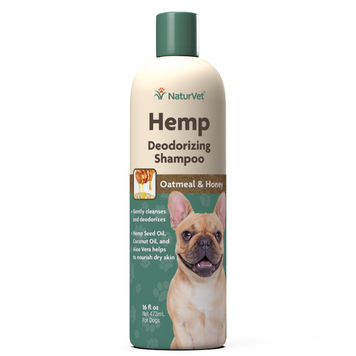 NaturVet Hemp Deodorizing Shampoo 16fl.oz Dog Supply-Le Pup Pet Supplies and Grooming