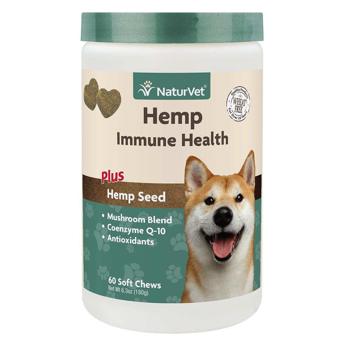NaturVet Hemp Immune Health Soft Chews Dog Supply-Le Pup Pet Supplies and Grooming