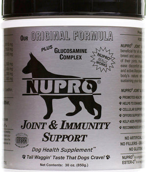 Nupro Joint & Immunity Support Plus Glucosamine Supplement (Silver Label) Dog Supply-Le Pup Pet Supplies and Grooming