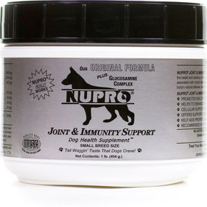 Nupro Joint & Immunity Support Plus Glucosamine Small Breed Supplement (Silver Label) Dog Supply-Le Pup Pet Supplies and Grooming