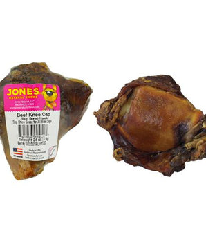 Jones Natural Chews Knee Cap (Beef Bone) Dog Treat-Le Pup Pet Supplies and Grooming