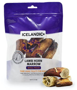 Icelandic+ Lamb Marrow Whole Pieces Dog Treats