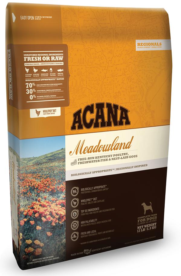 Acana Regionals Meadowland Grain-Free Dry Dog Food-Le Pup Pet Supplies and Grooming