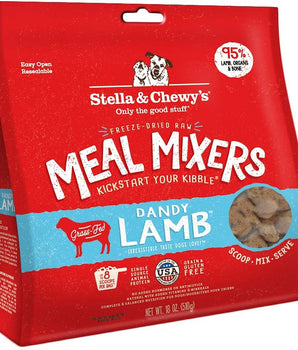 Stella & Chewy's Dandy Lamb Grain-Free Freeze-Dried Raw Meal Mixers Dog Food-Le Pup Pet Supplies and Grooming