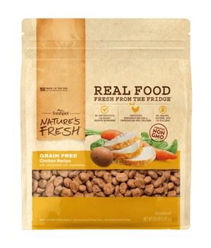 Freshpet Nature's Fresh Grain Free Chicken Recipe with Carrots & Spinach Dog Food
