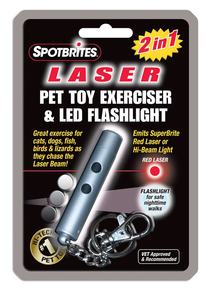 Spot Pet Laser Original 2 in 1 Cat Toy-Le Pup Pet Supplies and Grooming