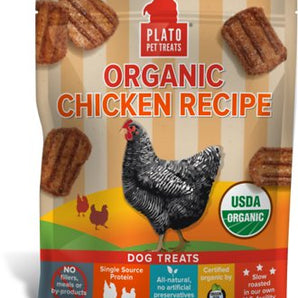Plato Organic Chicken Recipe Dog Treats-Le Pup Pet Supplies and Grooming