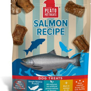 Plato Salmon Strips Dog Treats-Le Pup Pet Supplies and Grooming