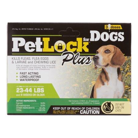 PetLock Plus Security Flea & Tick Dog Supply, 3 Dose - select-Le Pup Pet Supplies and Grooming