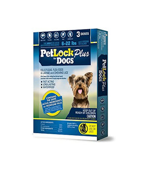 PetLock Plus Security Flea & Tick Dog Supply, 3 Dose - select-Le Pup Pet Supplies and Grooming